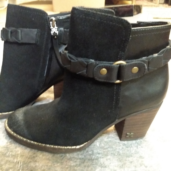 NEW! Sam Edelman Minetta Leather Booties Boots Size 5 - Picture 6 of 7